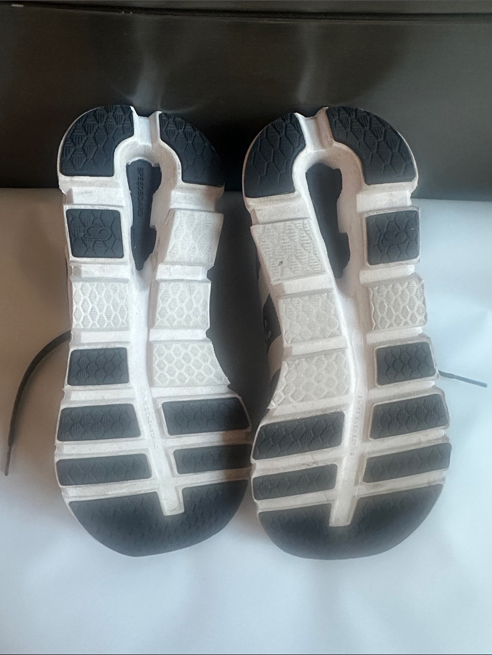 Cloudrunner Sneakers 
Black White and Lavender Runner Sneakers - Picture 5 of 6